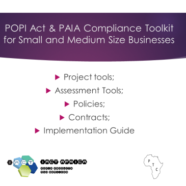POPI Act and PAIA Compliance Package for Small and Medium Size Businesses