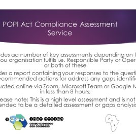 POPI Act Compliance Assessment Service