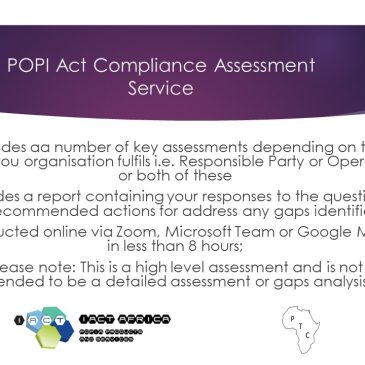 POPI Act Compliance Assessment Service