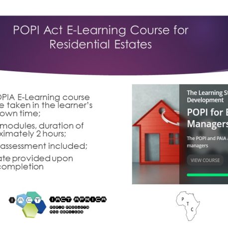 POPIA and PAIA Toolkit store image v8 e-learning for RE